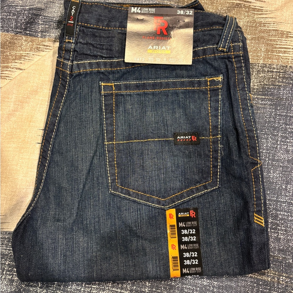 Ariat FR Men's bootcut Dark Blue Jeans